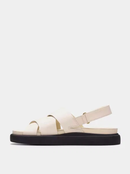 Кожаные босоножки Clarks