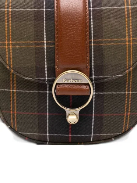 Geantă messenger Barbour verde