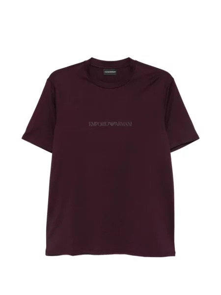 Póló Emporio Armani nyomtatás lila