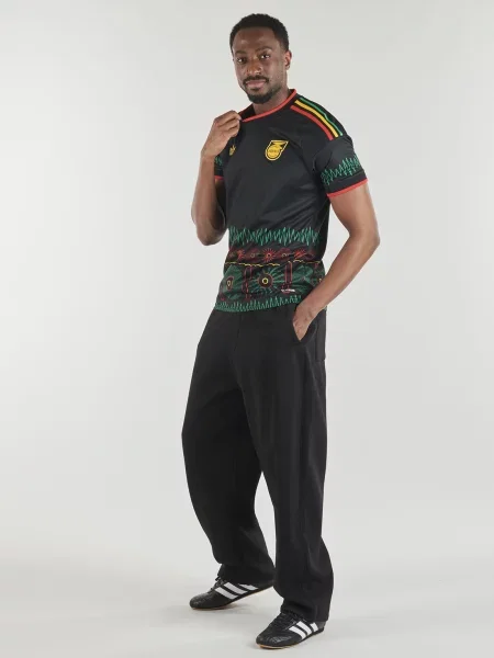 Jersey futball póló Adidas fekete