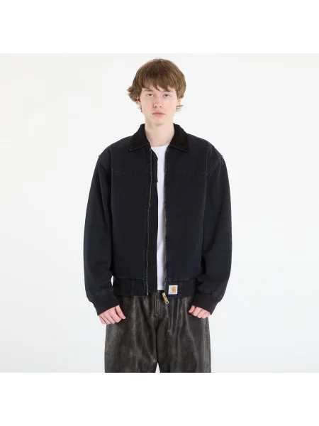Carhartt WIP Prehodna jakna OG Santa Fe / denim črna