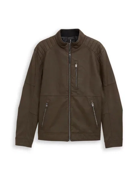 TOM TAILOR Prehodna jakna temno rjava