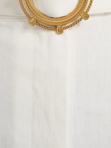 Pantaloni Zimmermann alb