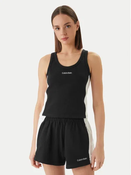Top Calvin Klein Swimwear negru
