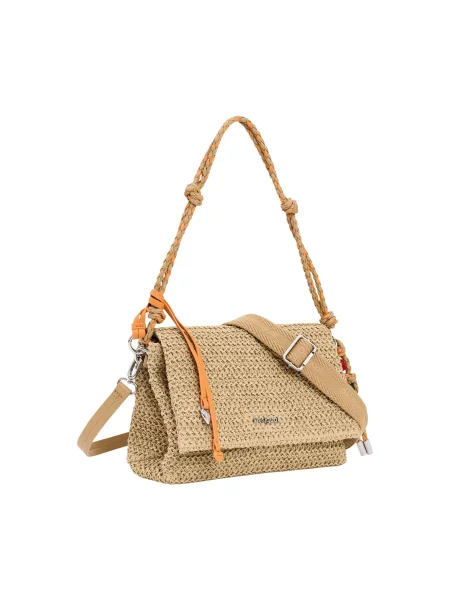 Torebka Desigual z autografem beżowa