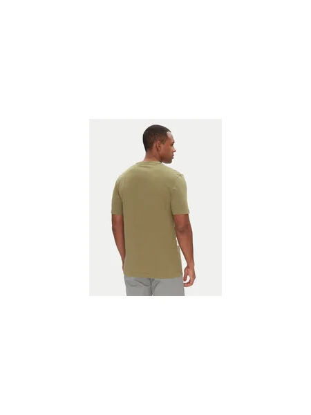 BOSS Póló Thompson 01 Regular Fit zöld