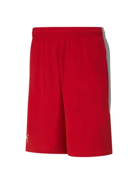 PUMA Pantaloni sport roșu alb
