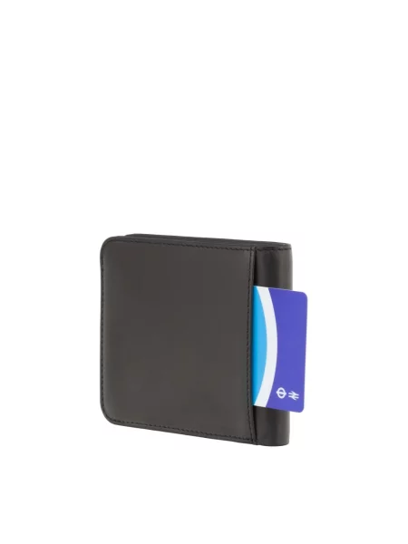 Кожаный кошелек Visconti черный