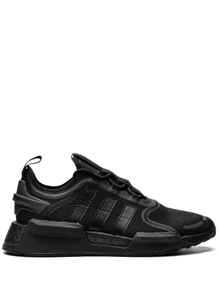 Klapki Adidas do biegania zamszowe brązowe