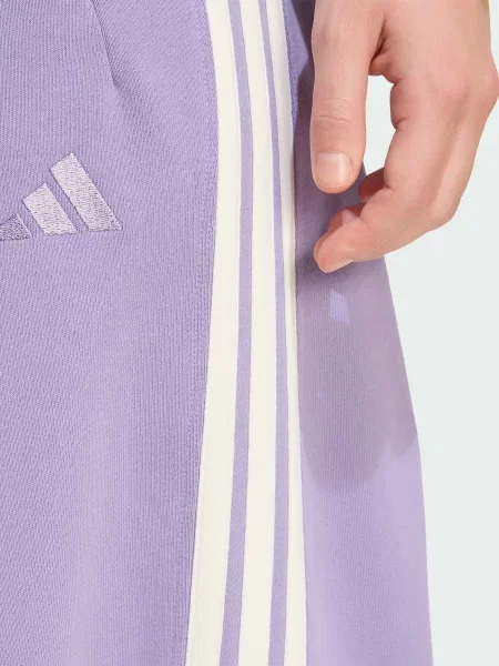 Повсякденні штани adidas 3 Stripes фіолетовий