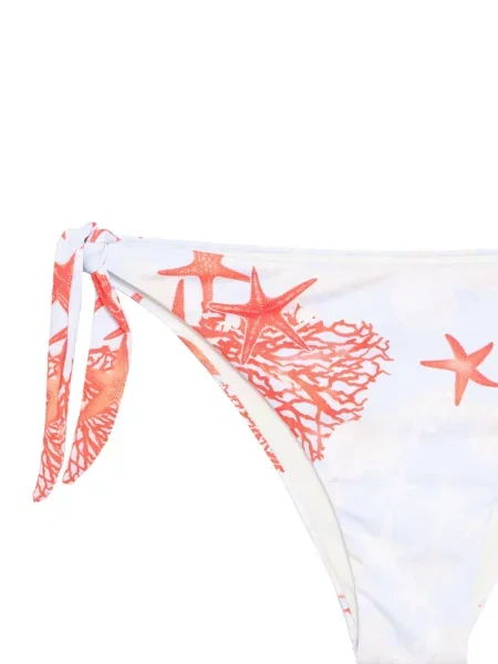 Bikini Mazzei nyomtatás nyakkendővel kék