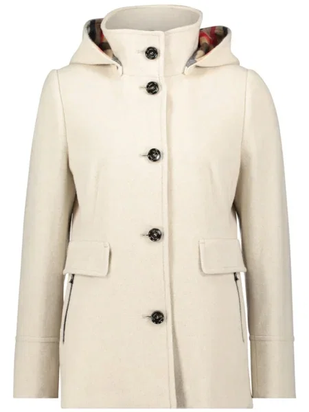 GIL BRET Prechodný kabát svetlobéžová