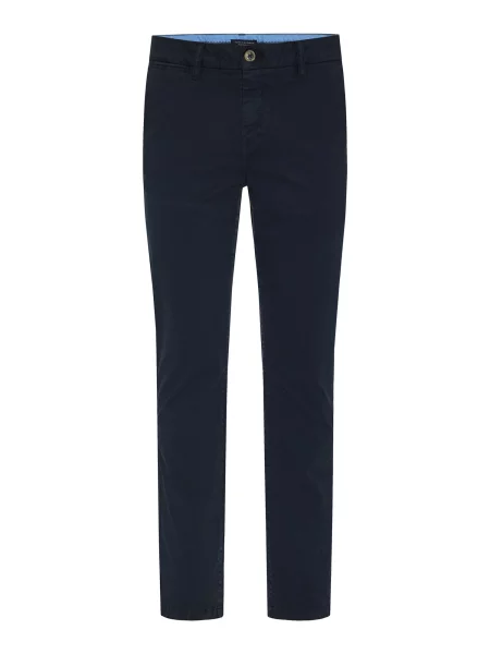 Funky Buddha Pantaloni eleganți bleumarin