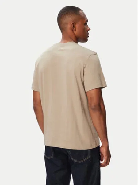 Calvin Klein Jeans Póló Sötét bézs
