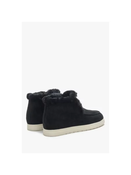 Зимові лофери Estro чорні