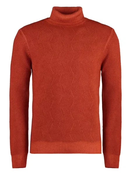 Golf golf Moorer prążkowany pomarańczowy