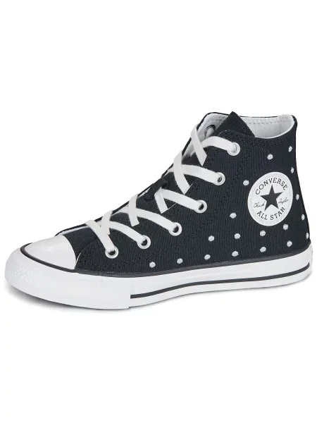 Členkové topánky Converse čierna