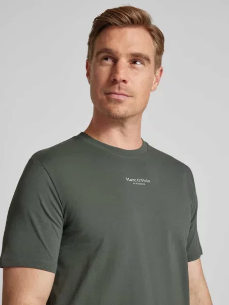 T-shirt o kroju regular fit z czystej bawełny Marc O'polo