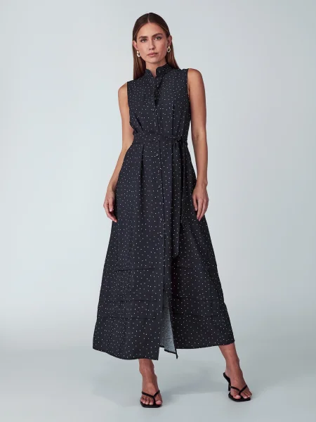 Willa Rochie tip bluză Justice negru alb