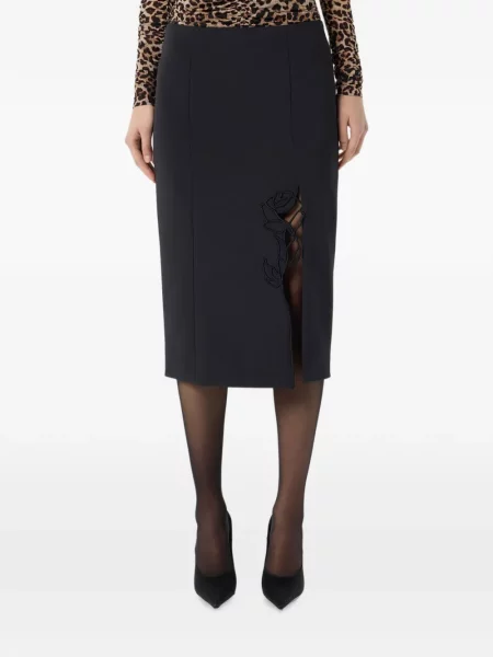 Fustă midi Blumarine negru