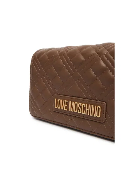 Kabelka Love Moschino hnědá