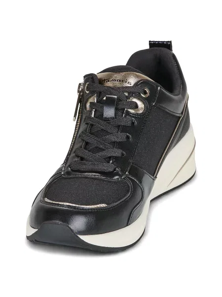 Sneakerși Tamaris negru