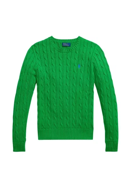 Curea Polo Ralph Lauren tricotate cu autograf cu șireturi albastru