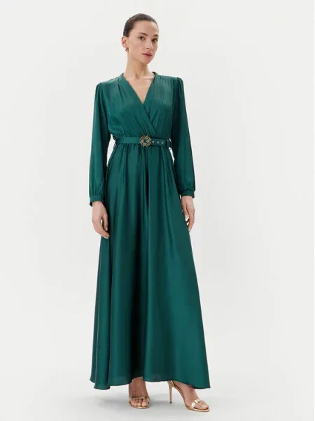 Večerna obleka Rinascimento zelena