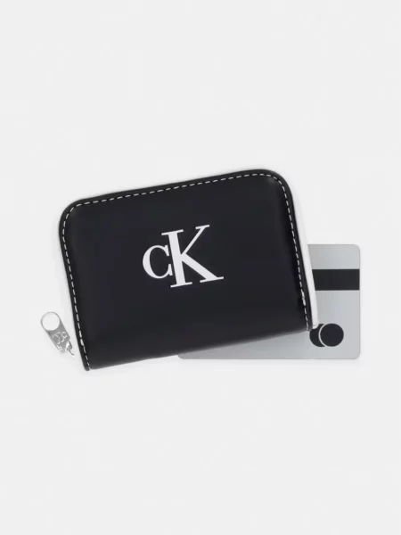 Műbőr farmerek Calvin Klein fekete