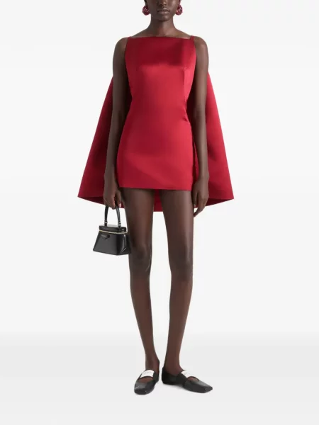Rochie mini Givenchy din satin roșu