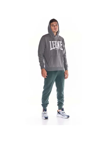 Hanorac din fleece Leone 1947 din fleece gri