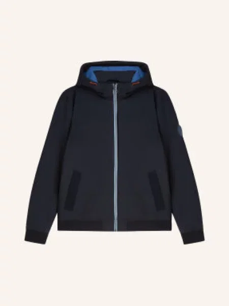 Scotch & Soda Kurtka Softshell blau granatowa