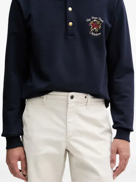 Pantaloni chino Rag & Bone cu broderie