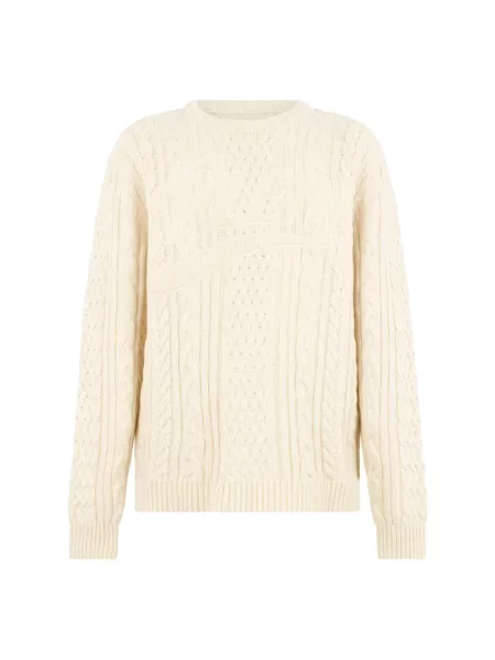Sweter Philipp Plein wełniany beżowy