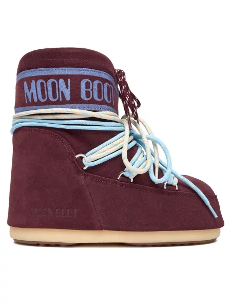 Moon Boot Μπότες Χιονιού μπορντό