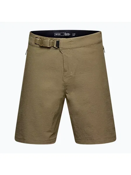 Pantaloni scurți de ciclism pentru copii Fox Racing Ranger Liner Jr military