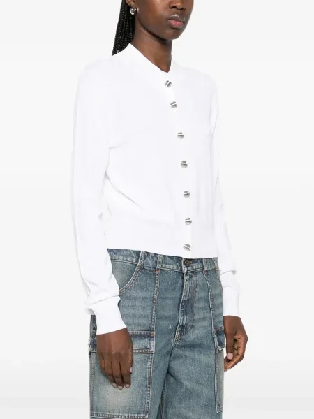 Cardigan Brandon Maxwell alb