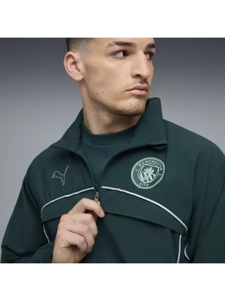 PUMA kurtka Manchester City FtblStatement Cellerator Odzież S zielony