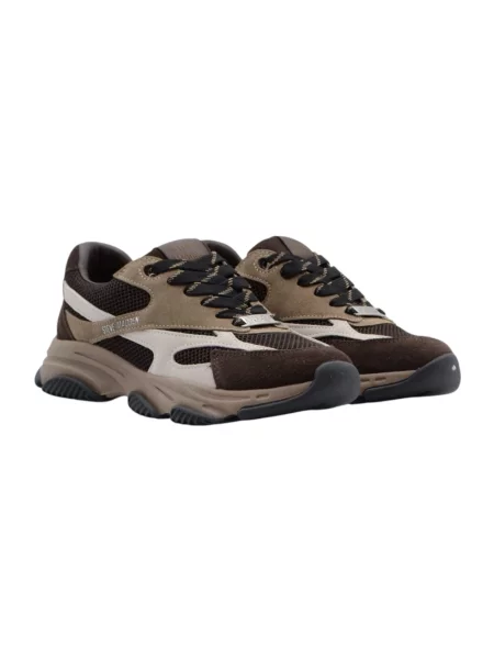 Sneakersy Steve Madden zamszowe brązowe