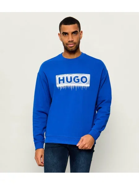Hugo Blue Hanorac Norocrew albastru