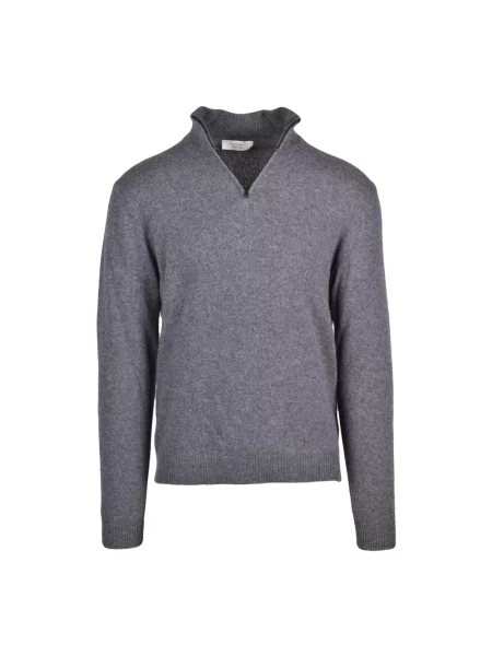 Kardigan Wool & Co wełniany szary