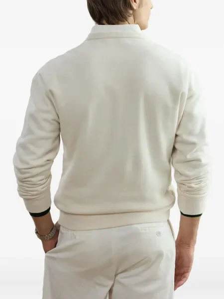 Τένις φούτερ Ralph Lauren Purple Label λευκό