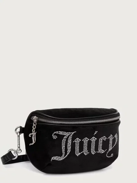 Juicy Couture τσαντάκι ζώνης γυναικείο KIMBERLY μαύρο