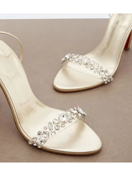 Sandale Christian Louboutin din piele