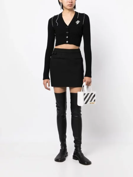 Cropp cardigan Off-white alb