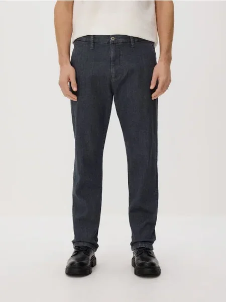 Reserved Blugi straight fit gri