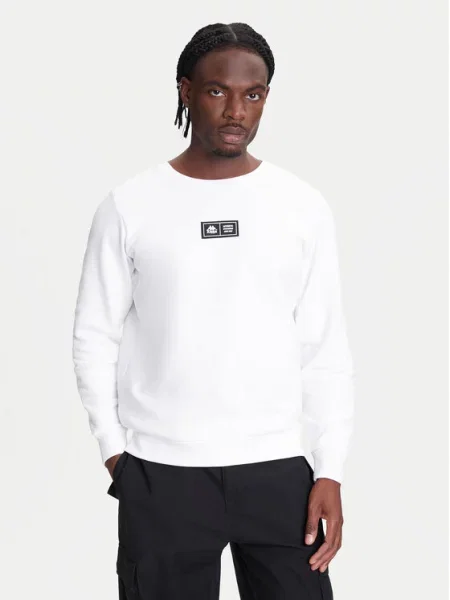 Kappa Bluza Authentic Nymphe Comfort Fit biały