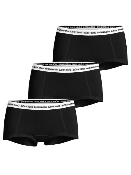 BJÖRN BORG Nohavičky čierna biela