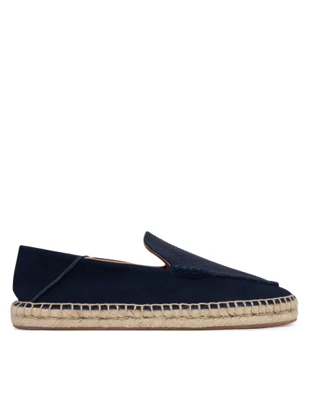Espadrile BOSS Madeira Mocc Tamnoplava