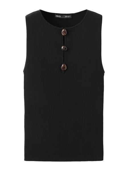 MANGO Top LAGARTA' fekete